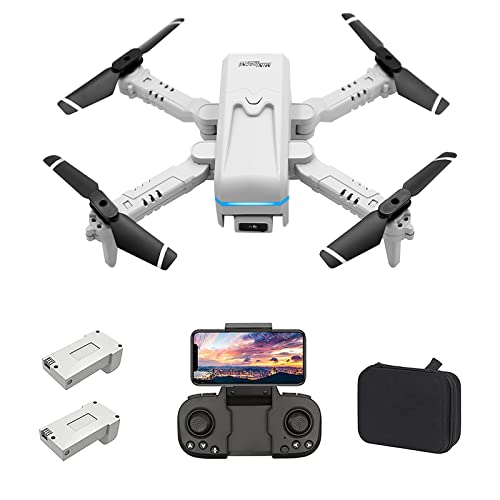 OBEST Mini Drone con Cámara 4K, App WiFi FPV, Modo sin Cabeza, Foto Gestual, Giro de 360 °, Vuelo de Trayectoria, Una Tecla de Regreso/Despegue, 2 Baterías, para Principiantes