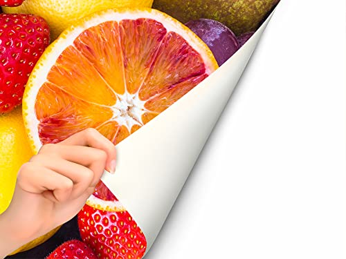 Oedim Vinilo para Frigorífico Frutas 185x60cm | Adhesivo Resistente y Económico | Pegatina Adhesiva Decorativa de Diseño Elegante