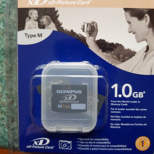 Olympus 1GB xD Card Type M Memoria Flash - Tarjeta de Memoria (1 GB, xD, 5 MB/s, 3 MB/s)