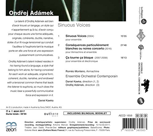 Ondrej Adamek: Sinuous Voices / Kawka