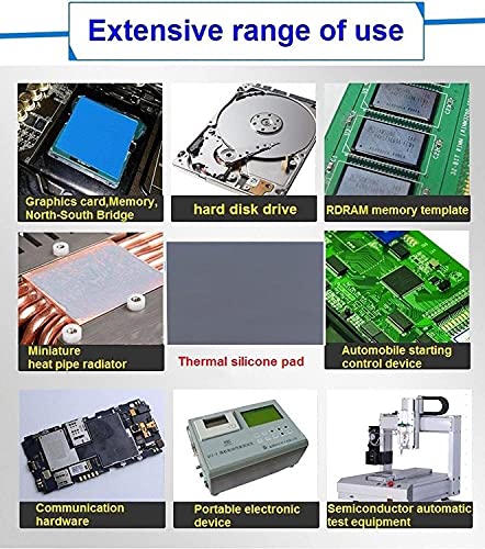 One enjoy Thermalright Thermal Pad 12.8 W/MK, 85x45x2.5mm, Silicona Pad Termico para disipador térmico/GPU/CPU/LED (2.5mm)
