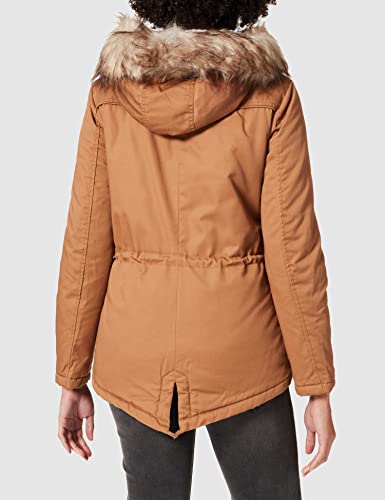 Only Onlkatie Canvas Parka Otw, Coconut Toasted, XS para Mujer