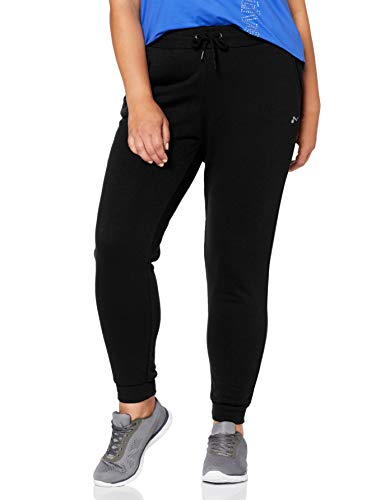 Only Onpelina Sweat Pants Curvy-Opus Pantalones de Deporte, Negro (Black Black), 50 (Talla del Fabricante: 48/50) para Mujer