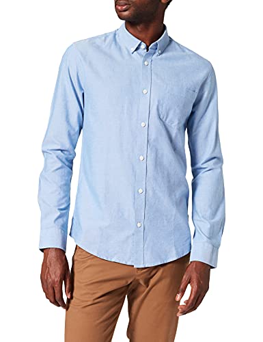 Only & Sons Onsalvaro LS Oxford Shirt Noos Camisa, Azul (Cashmere Blue Cashmere Blue), Medium para Hombre