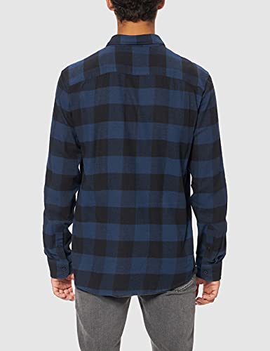 Only & Sons Onsgudmund LS Checked Shirt Noos Camisa, Multicolor (Dress Blues), XX-Large para Hombre