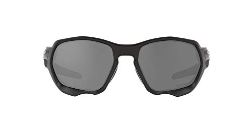 OO9019 Oakley Plazma Sunglasses, Matte Black/Prizm Black Polarized, 59mm