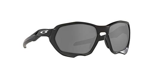 OO9019 Oakley Plazma Sunglasses, Matte Black/Prizm Black Polarized, 59mm