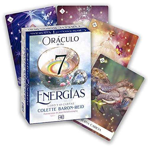 Oráculo de las 7 energías: Libro y 49 cartas