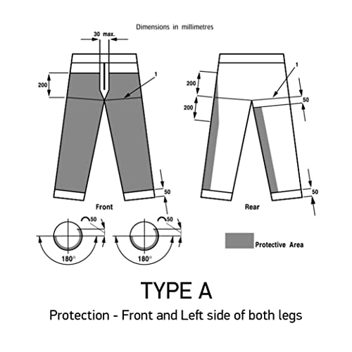 Oregon Yukon Pantalones de Protección Anticorte Clase 1 para Motosierra, Talla L (EU 50-52) (295435/L)