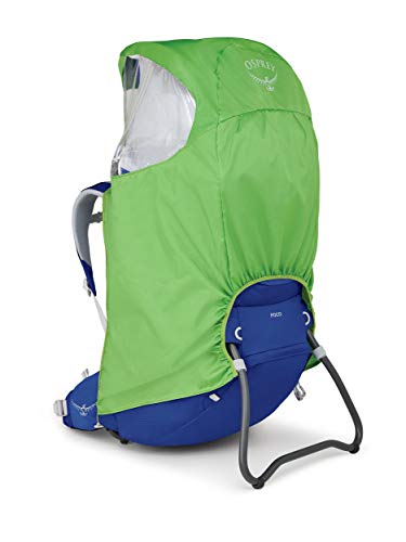 Osprey Child Carrier Raincover Electric Lime O/S, Unisex-Adult