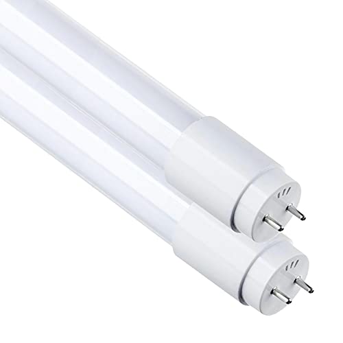 Pack 2x Tubo de LED 360 grados, 120 cm. Color Blanco Neutro (4500K). Standard T8 G13 - 18w - 1800 lumenes. Cebador Led Incluido.