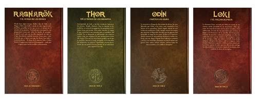 Pack Mitos Nórdicos II - Ragnarök, Thor II, Odín II y Loki II