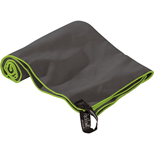 PackTowl Toalla Personal de Microfibra de Secado rápido para Camping, Yoga y Deportes