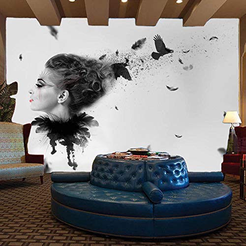 Papel tapiz mural personalizado moderno 3D abstracto belleza peluquería peluquería tienda de ropa personalidad Fondo foto papel de pared
