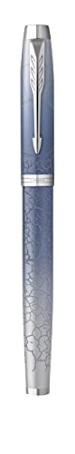 PARKER IM Premium Special Edition Polar - Pluma estilográfica (tamaño M), color azul