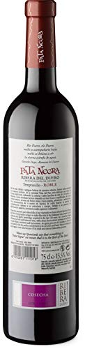 Pata Negra Roble Vino Tinto D.O Ribera del Duero - Caja de 6 Botellas x 750 ml