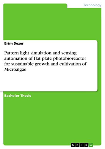 Pattern light simulation and sensing automation of flat plate photobioreactor for sustainable growth and cultivation of Microalgae (English Edition)