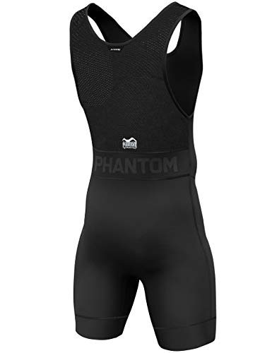 Phantom Athletics Storm - Maillot de ciclismo para hombre (talla L), color negro