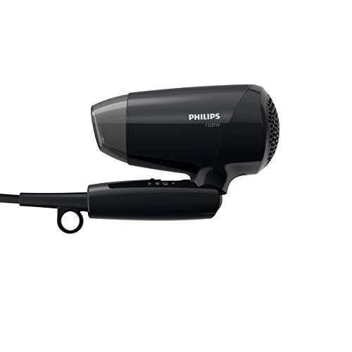 Philips Cura dei capelli Bhc00/0 Drycare Essentialcare Secador Compacto, Potencia 1200 W, Negro