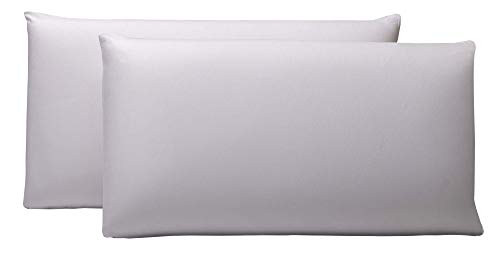 Pikolin Home - Pack de 2 fundas de almohada de Tencel® hípertranspirable con membrana impermeable Smartseal y extra suave con cierre con cremallera