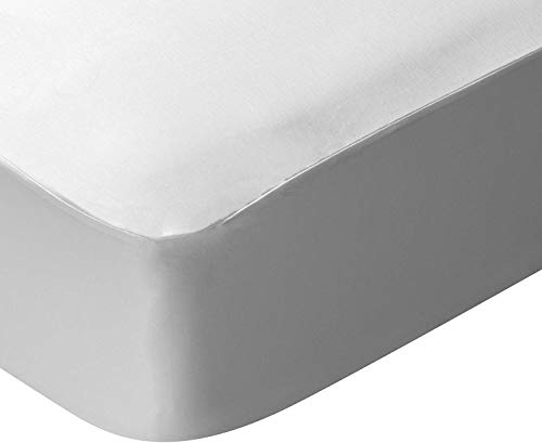 Pikolin Home PP03 Protector de colchón Lyocell, híper-transpirable e impermeable, Blanco, Cama 180 - 190 x 200 cm