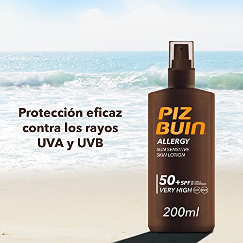 Piz Buin, Protector Solar Allergy Spray SPF 50 + After Sun Loción Hidratante