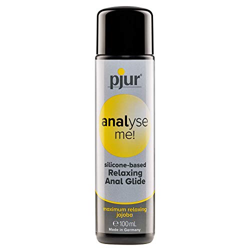 pjur analyse me! Relaxing - Lubricante silicona para sexo anal cómodo - lubricación extralarga - con jojoba (100ml)
