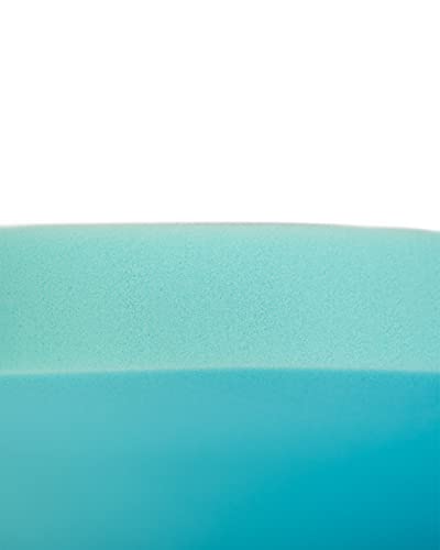 Plancha de Espuma Estándar - Densidad Media D25kg (200 x100 x03 cm de grosor) - Color Azul - Multiusos (Colchón, Relleno para Asientos, Tapicería, Disfraces de Foam, etc)