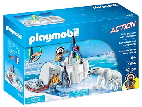 PLAYMOBIL- Exploradores con Osos Polares (9056)