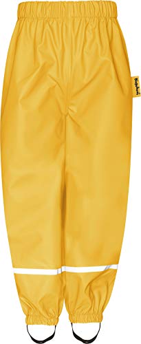 Playshoes Regenhose Pantalones Impermeable, Amarillo (Gelb 12), 140 para Niños