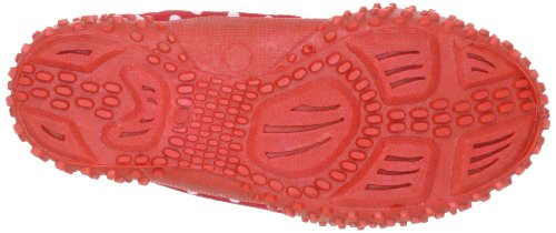 Playshoes Zapatillas de Playa con protección UV Puntos, Zapatos de Agua Niñas, Rojo (Rot 8), 24/25 EU