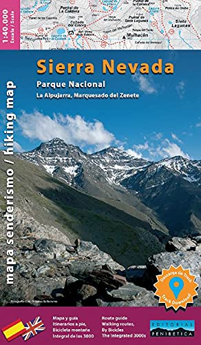 P.N. Sierra Nevada 1: 40.000: La Alpujarra, Marquesado del Zenete