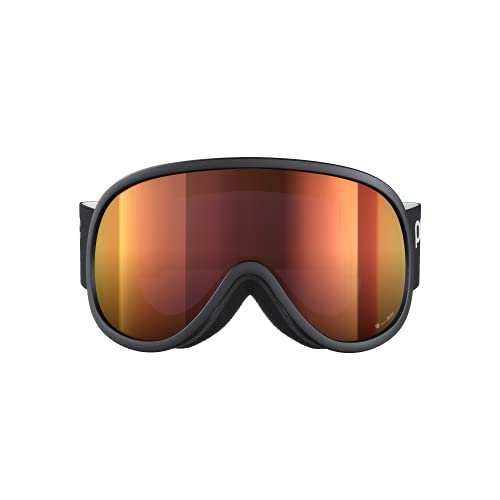 POC Retina Clarity Gafas de esquí, Adultos Unisex, Uranium Black/Spektris Orange, Talla única