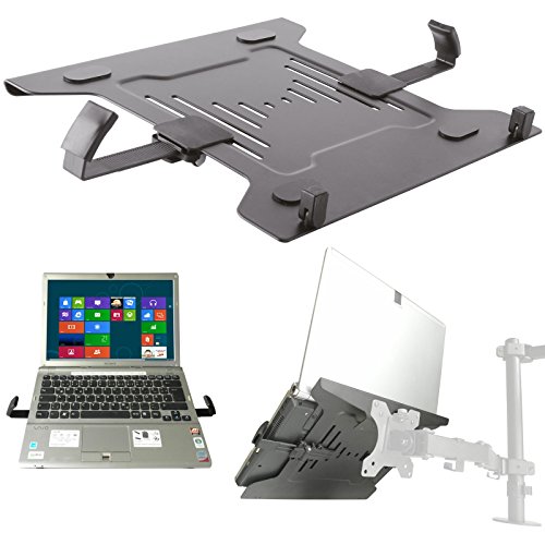Portátil Soporte Placa adaptadora Negro AN montaje en pared mesa Placa de soporte del VESA 100 para notebook netbook Tableta PC Mediaplayer Modelo: ip27b