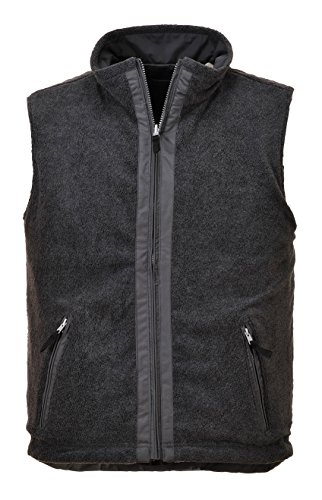 Portwest S418 - Reversibles Bodywarmer RS, color Gris, talla Small