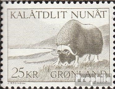 Prophila Collection Dinamarca - Groenlandia 74 (Completa.edición.) 1969 Buey almizclero (Sellos para los coleccionistas) mamíferos