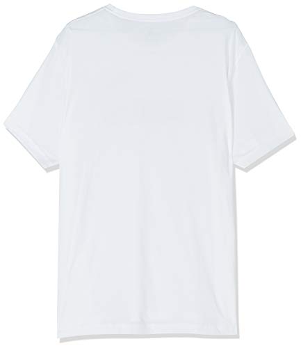 Puma Essentials LG T Camiseta de Manga Corta, Hombre, Blanco White, M