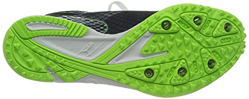 PUMA evoSPEED Haraka 6 Unisex, Zapatillas de running, para Unisex adulto, Multicolor (Puma White-Spellbound-Green Glare), 43 EU