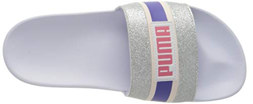 PUMA Leadcat FTR 90S Pop WNS, Zapatos de Playa y Piscina Mujer, Blanco White/Rosewater/Purple Corallites, 40 EU