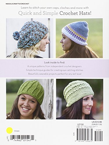 Quick & Simple Crochet Hats: 8 Designs from Up-and-Coming Designers!