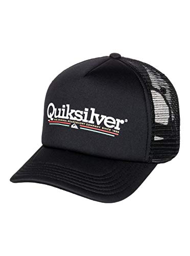 Quiksilver - Gorra Trucker - Hombre - One Size - Negro.