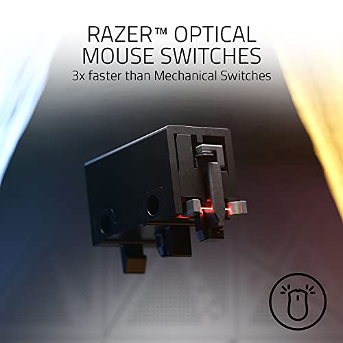 Razer Viper - Light Esports Gaming Mouse (mouse ligero ambidiestro para jugadores con 69 g de peso, cable Speedflex, sensor óptico 5G, memoria DPI integrada e iluminación RGB Chroma) Blanco