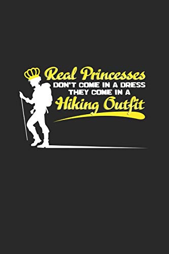 Real princesses hiking outfit: 6x9 Hiking | dotgrid | dot grid paper | notebook | notes
