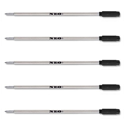Recambios para bolígrafo, compatibles con 8513 Cross, color 5 x BLACK INK