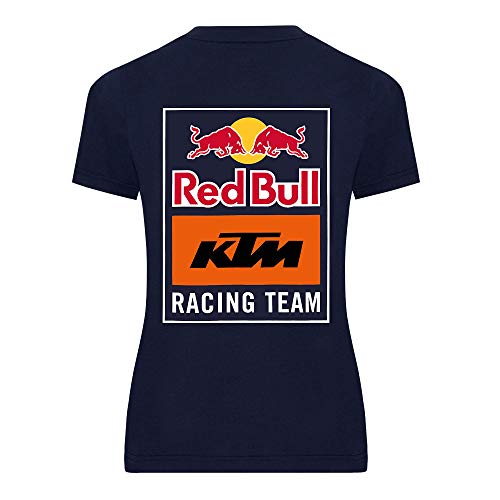 Red Bull KTM Backprint Camiseta, Mujeres XX-Small - Original Merchandise