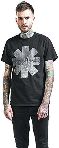 Red Hot Chili Peppers Amplified Collection - Duct Tape Hombre Camiseta Negro M, 100% algodón, Regular