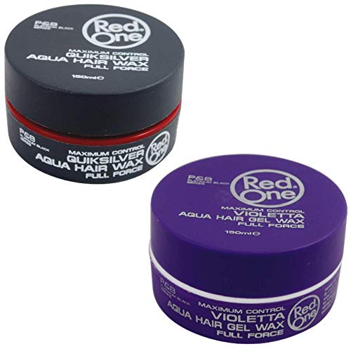 Red One Violetta & Grey cera para el cabello 150 ml set de 2 ceras