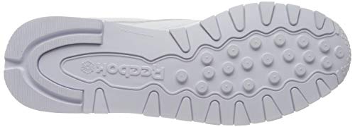 Reebok Classic Leather, Sneackers para Mujer, color Blanco, talla 41 EU / 7.5 UK / 10 US