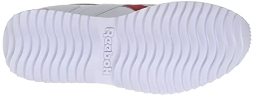 Reebok Royal Glide Ripple Clip, Zapatillas de Deporte Hombre, FTWR White/Vector Navy/Vector Red, 43 EU