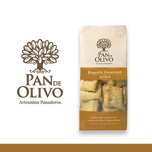 Regañá gourmet, PAN DE OLIVO, producto artesanal, elaborado a mano con aceite de oliva virgen extra. (PACK 4 Unidades). Varios sabores. Envío GRATIS 24 h. (Ajonjolí)